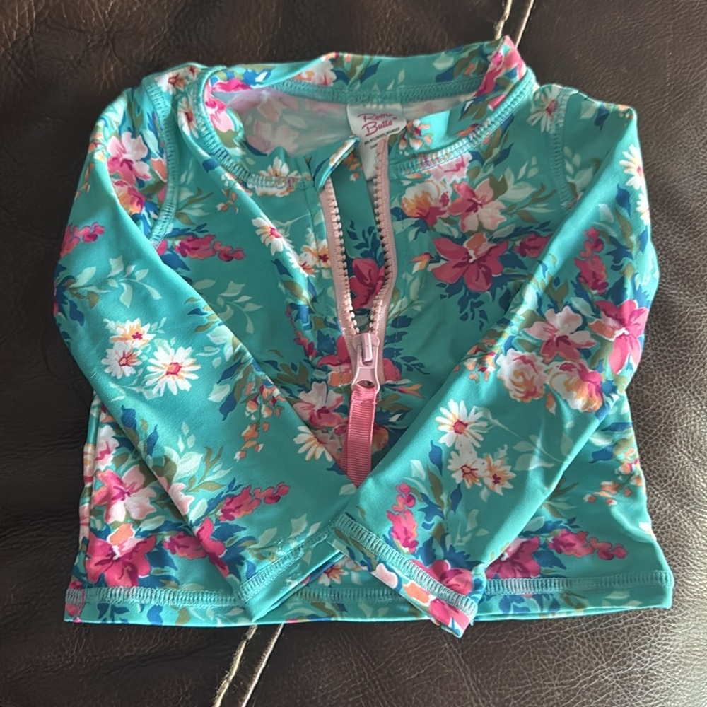3 Bathing Suits Ruffle Butts and Wonder Nation 12-18 month and 2T BUNDLE - Picture 4 of 16